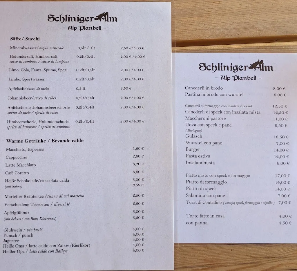 Menu_Schliniger Alm_Malles Venosta_image_4