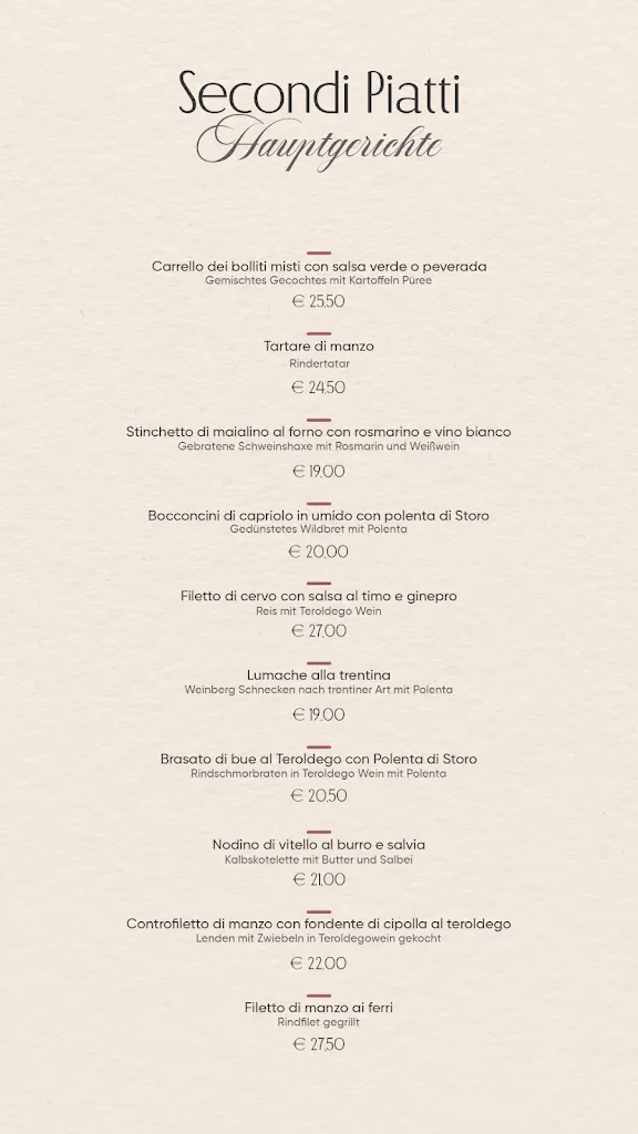 Menu_Ristorante La Cacciatora_Mezzocorona_image_1