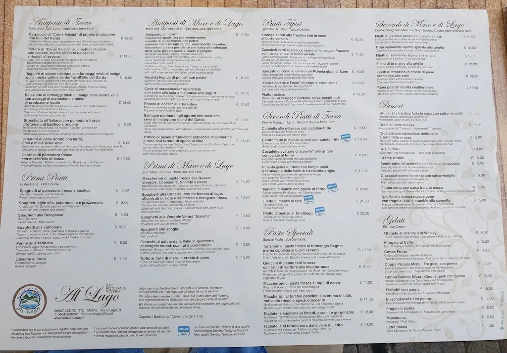 Menu_Ristorante Pizzeria Bar Al Lago_Molina di Ledro_image_2