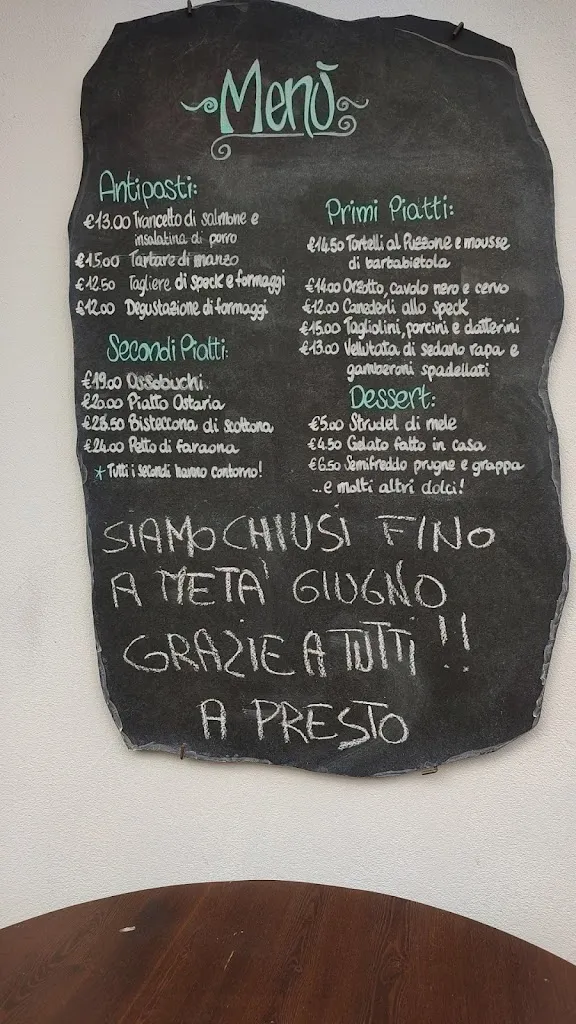 Menu_Ostaria Tyrol_Moena_image_3