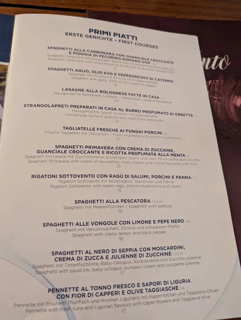 Menu_Ristorante Pizzeria Sottovento_Nago-Torbole_image_1