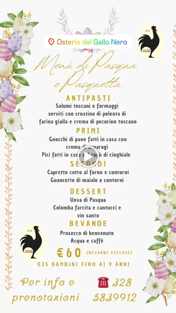Menu_Osteria del GALLO NERO_Nogaredo_image_1