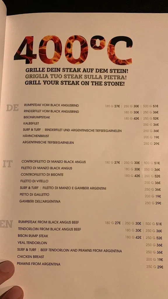 Menu_Marions Steakhouse_Nova Levante_image_2