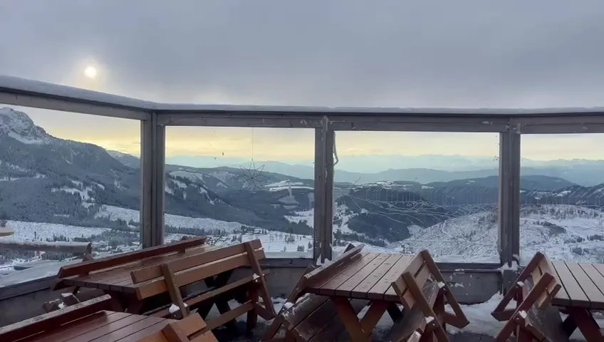 Baita Masarè restaurant in Nova Levante