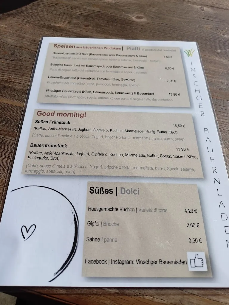 Menu_Vinschger Bauernladen - Bottega dei Contadini_Naturno_image_1