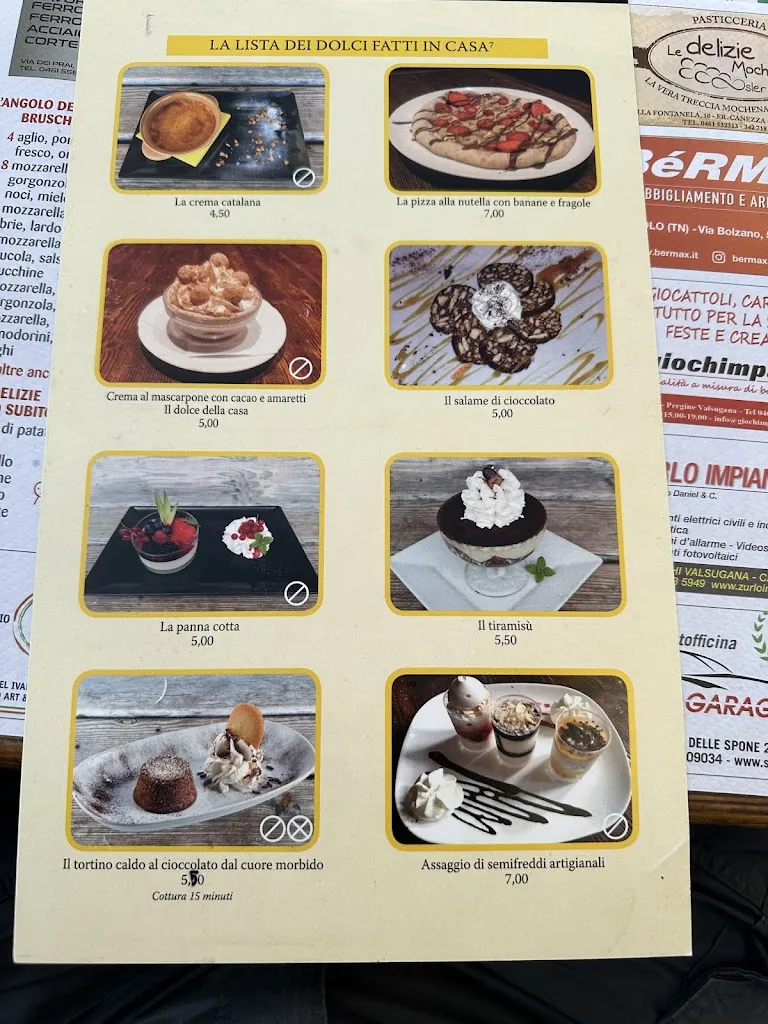 Menü_Vecchia Pergine_Pergine Valsugana_Bild_4