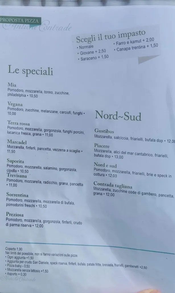 Menu_Antiche Contrade Ristorante Pizzeria_Pergine Valsugana_image_4