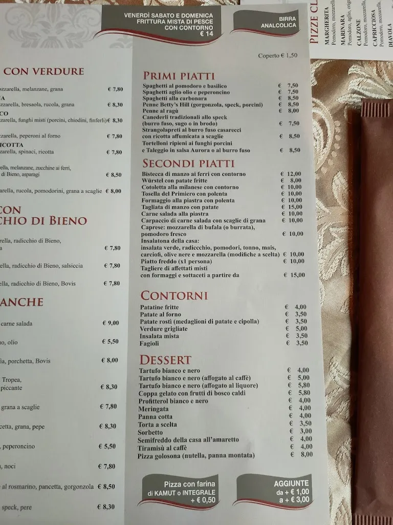 Menu_Pub Pizzeria Ristorante Betty's Hill_Pieve Tesino_image_3