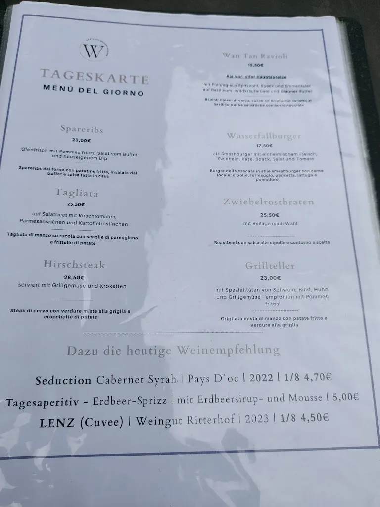 Menu_Gasthaus Wasserfall_Parcines_image_1