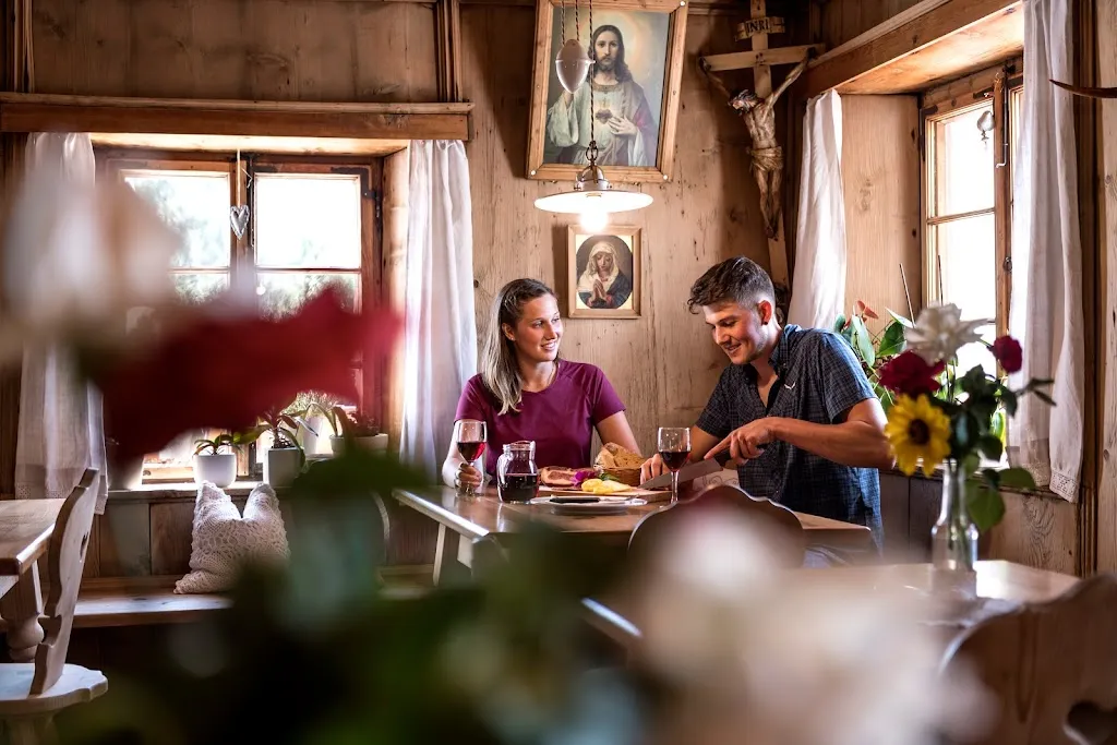 Winklerhof restaurant in Parcines
