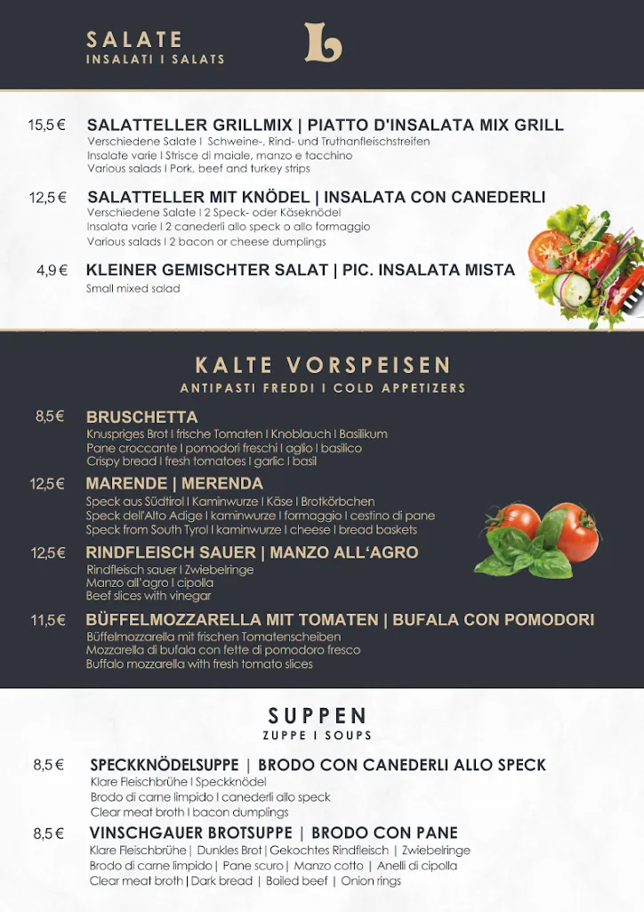 Menu_Pizzeria Restaurant Laterne_Parcines_image_4