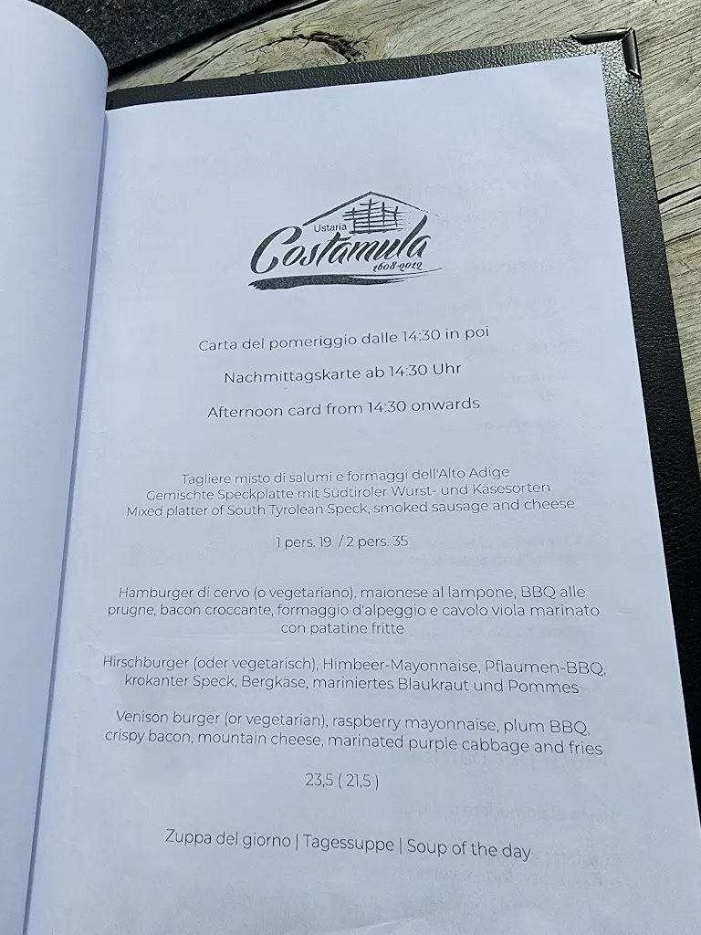 Menü_Costamula Restaurant_Ponte Gardena_Bild_1