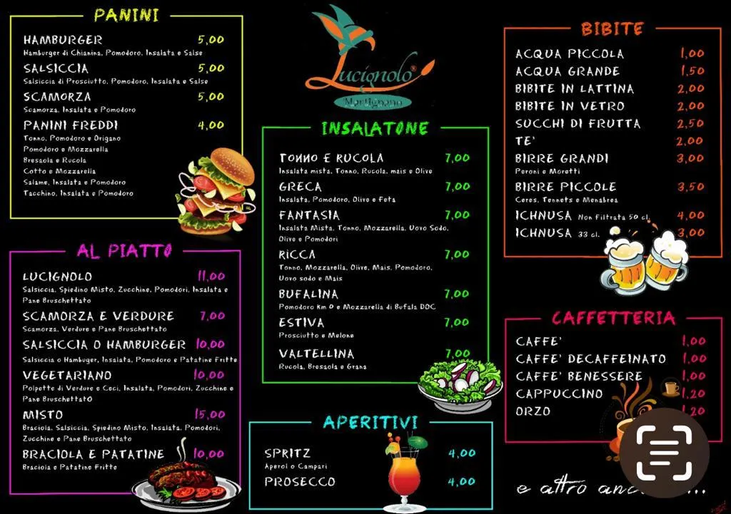 Menu_Lucignolo Martignano_Martignano_immagine_1