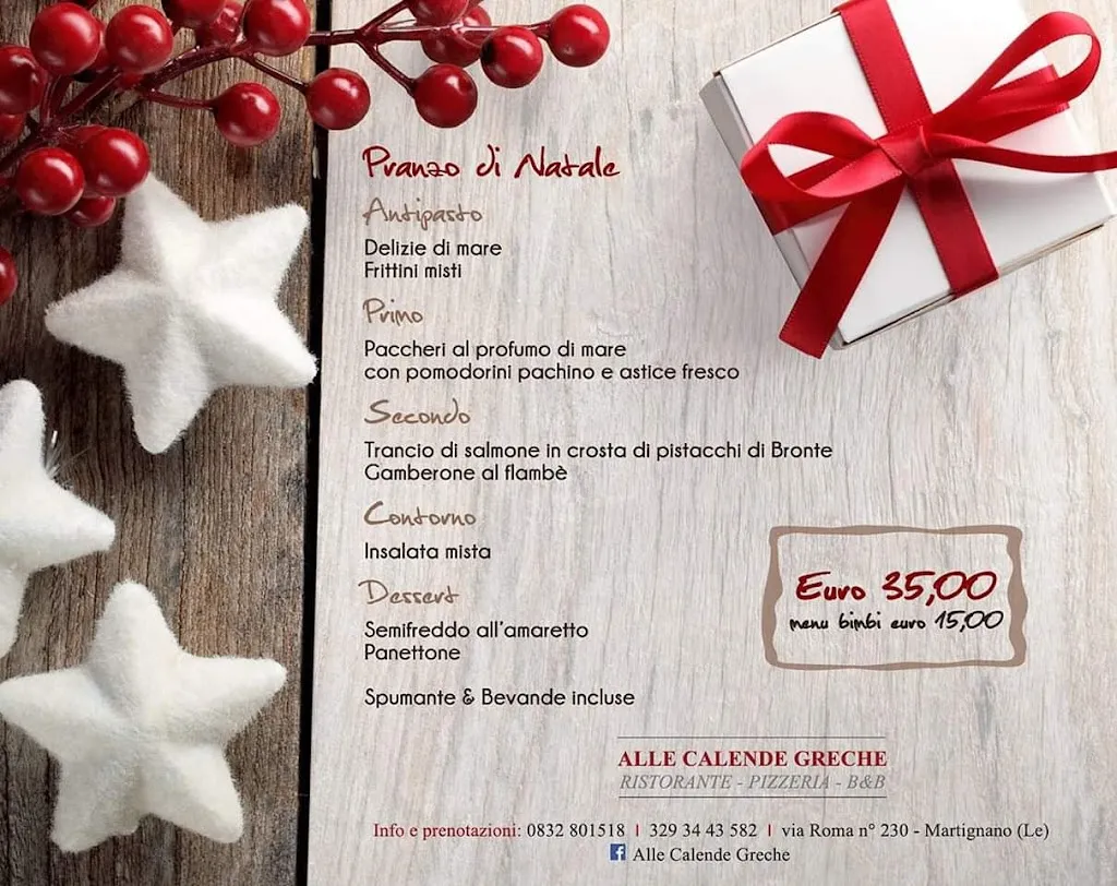 Menu_Alle Calende Greche - Ristorante_Martignano_image_1