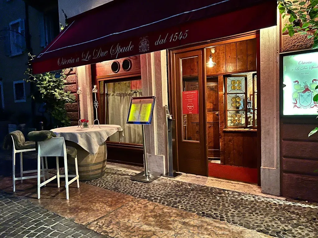 Osteria a le Due Spade restaurant in Povo
