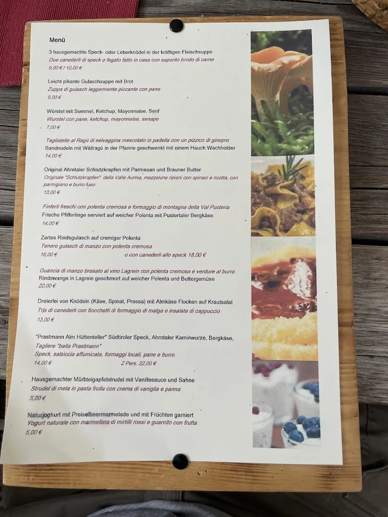 Menu_Prastmann Alm_Predoi_immagine_2