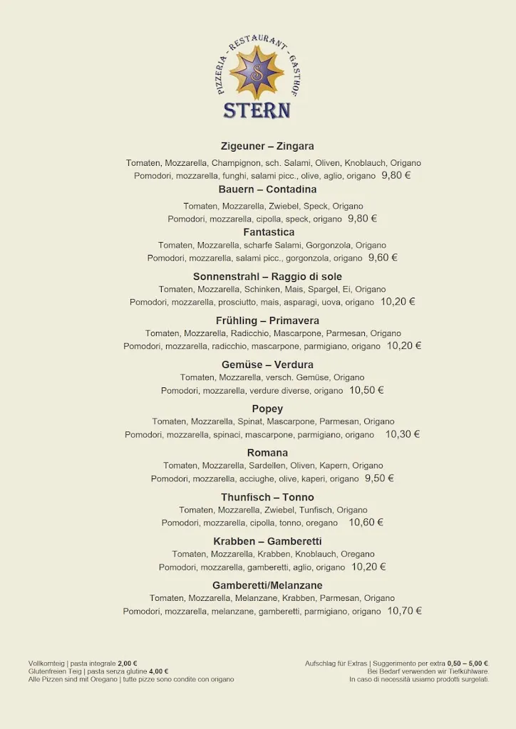 Menu_Pizzeria - Gasthof Stern_Prato Allo Stelvio_image_4