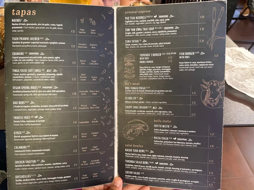 Menu_Turonda | pizza · bistrot · drinks_Ortisei_image_1