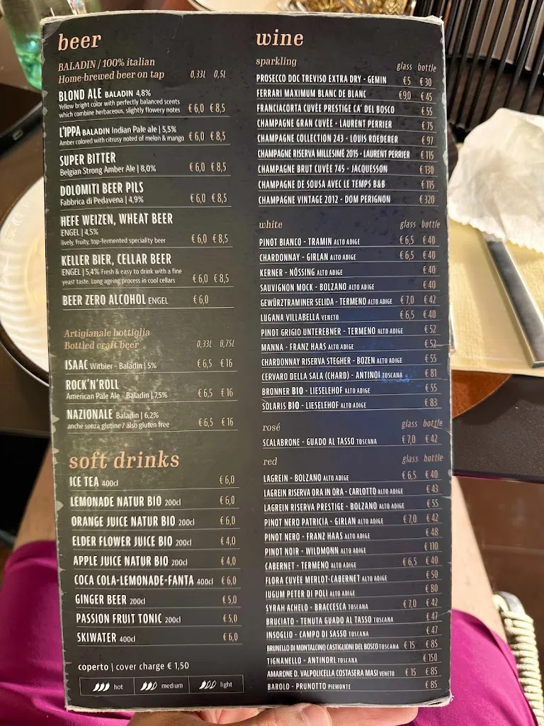 Menu_Turonda | pizza · bistrot · drinks_Ortisei_image_2