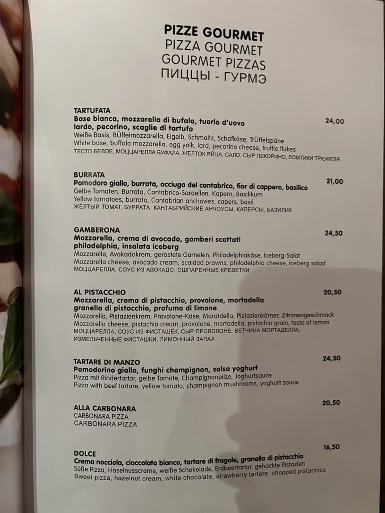 Menu_Bar - Caffé Four, Ortisei_Ortisei_image_2