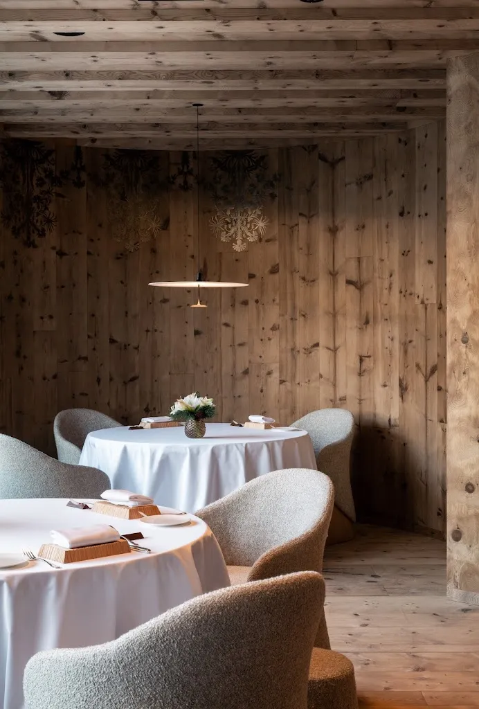 Anna Stuben 1 Stella Michelin restaurant in Ortisei