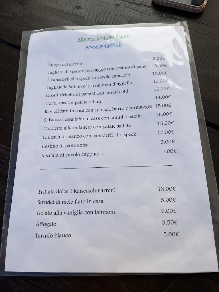 Menu_Gasthof Albergo Somont_Ortisei_image_4