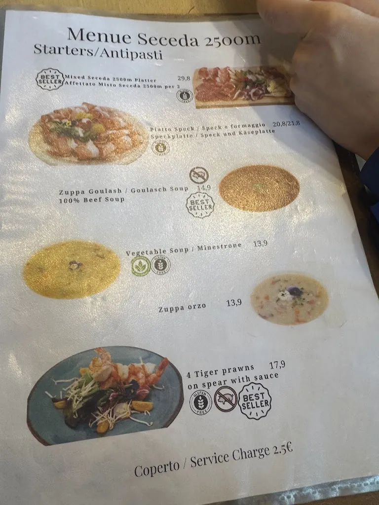 Menu_Restaurant Secëda_Ortisei_image_1