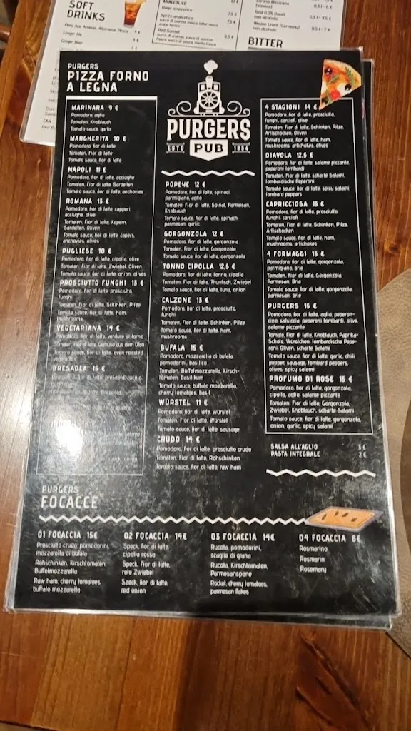 Menu_Purgers Pub Pizzeria/Hamburger_Ortisei_image_3
