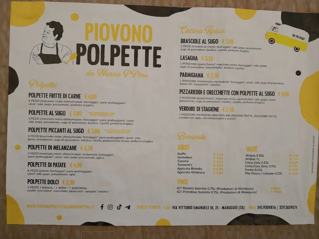 Menu_Piovono Polpette da Nonna PPina_Maruggio_image_3