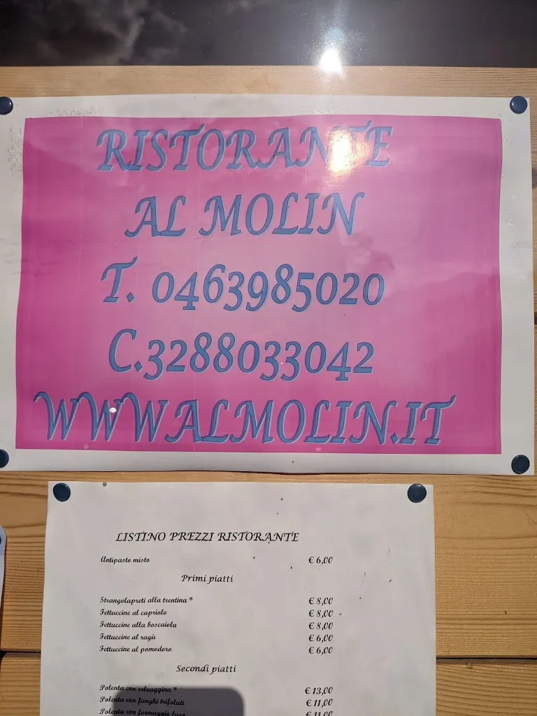 Menu_B&B Ristorante affittacamere bar Al Molin_Rabbi Fonti_image_2