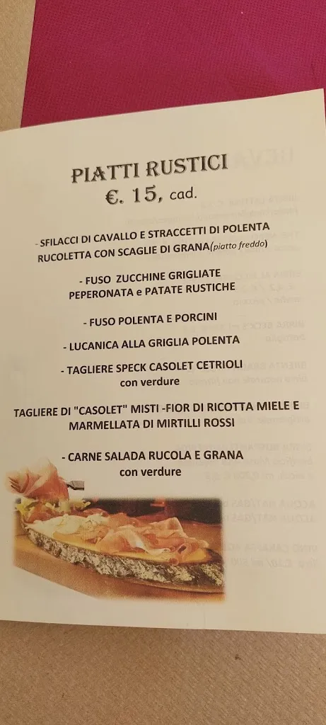 Menu_Ristorante Bar Posta Angolo del Buongusto.... 