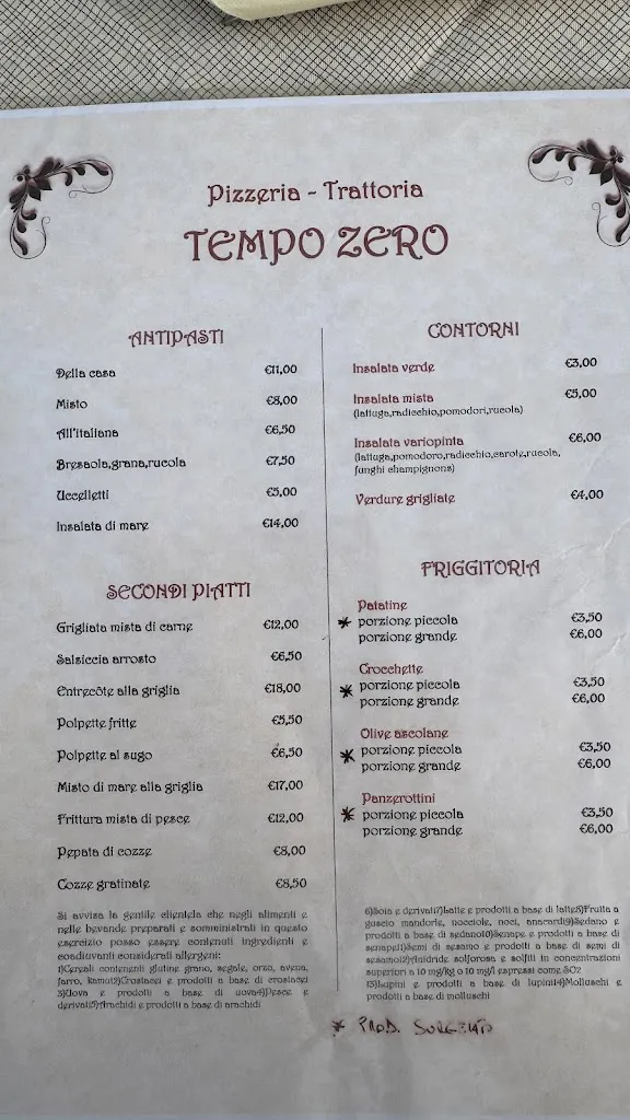 Menu_Ristorante Pizzeria Tempo Zero_Maruggio_image_1