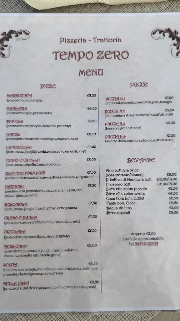 Menu_Ristorante Pizzeria Tempo Zero_Maruggio_image_2