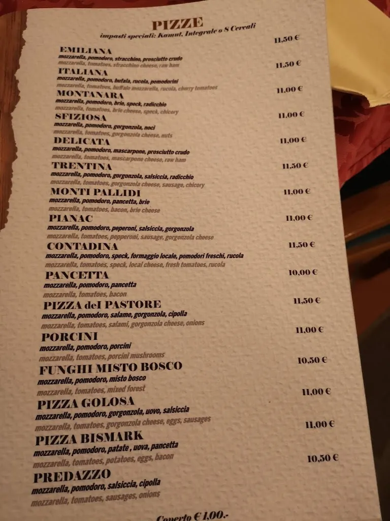 Menu_Pizzeria L'Incontro_Predazzo_image_4