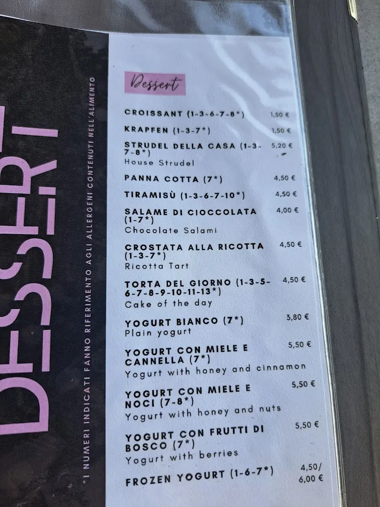 Menu_Shop & Bistrot - Caseificio Sociale Predazzo e Moena_Predazzo_image_1