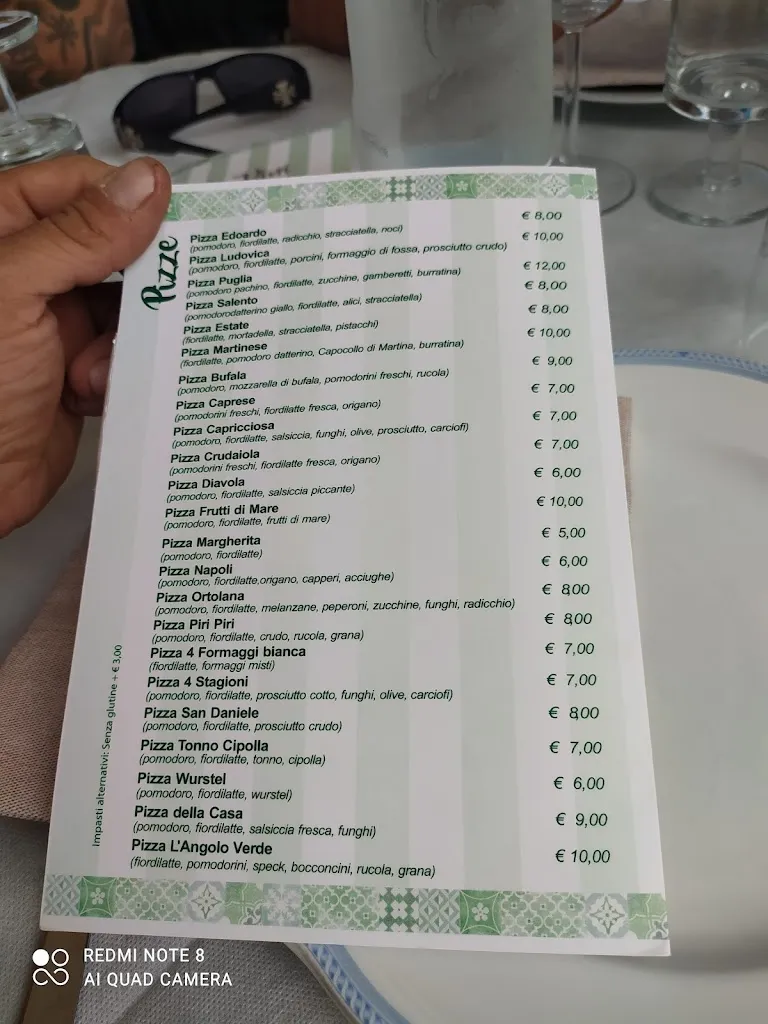 Menu_L'Angolo Verde Restaurant_Maruggio_image_2