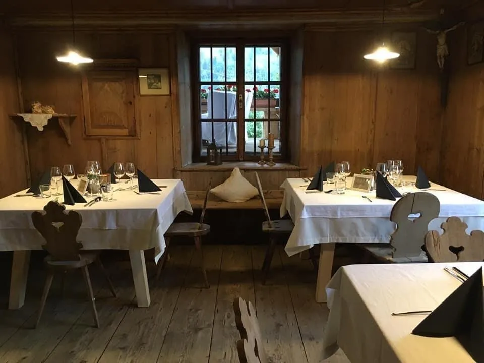 Maso vincolo Mitteregg restaurant in Rifiano