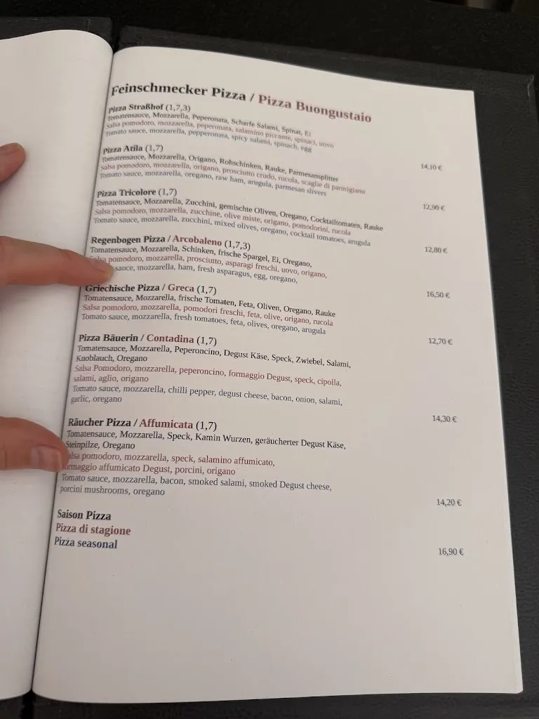 Menu_Ansitz Strasshof Restaurant Pizzeria_Rio di Pusteria_image_3