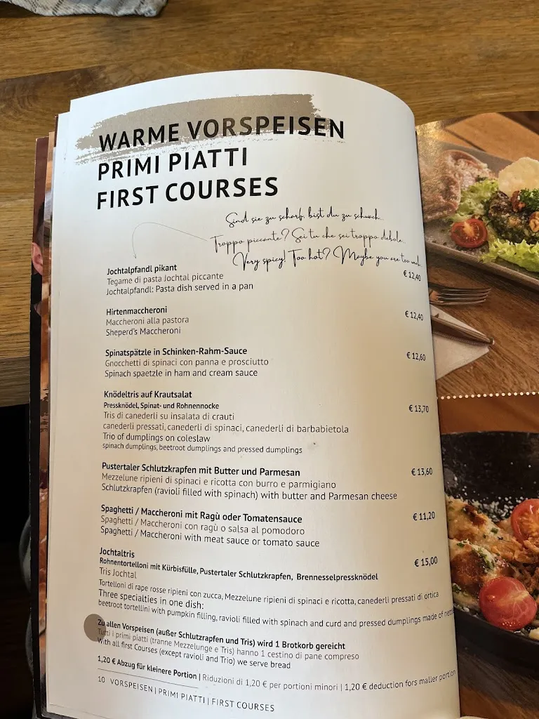 Menu_Bergrestaurant Jochtal_Rio di Pusteria_image_1