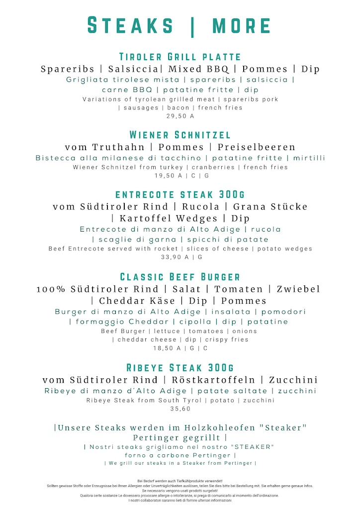 Menu_Restaurant Pizzeria Mühlbacher Klause_Rio di Pusteria_image_3