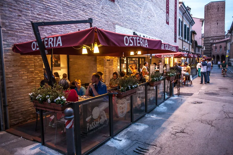 Osteria Passatelli restaurant in Ravina