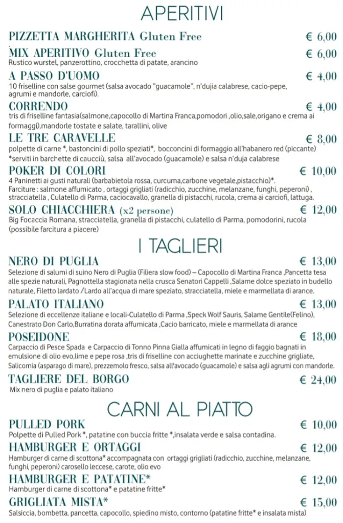 Menu_Borgo Bistrot Cocktail Bar_Maruggio_image_2