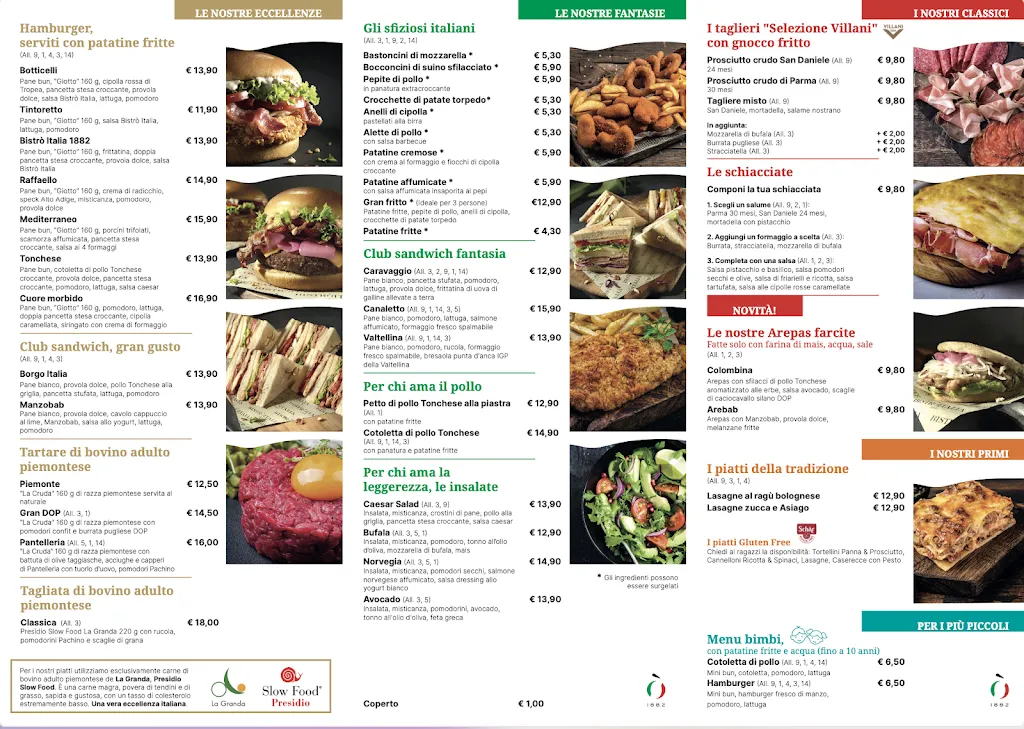 Menu_CAFFÈ VERGNANO 1882_Rodengo_image_1