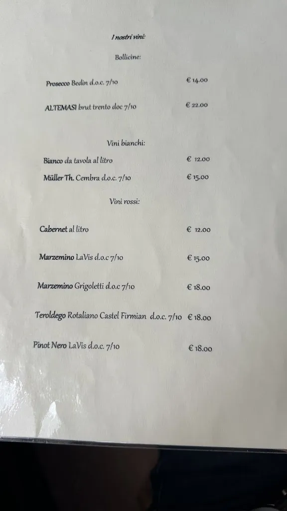 Menu_Bar Ristorante alle Pozze_Roncegno_image_2