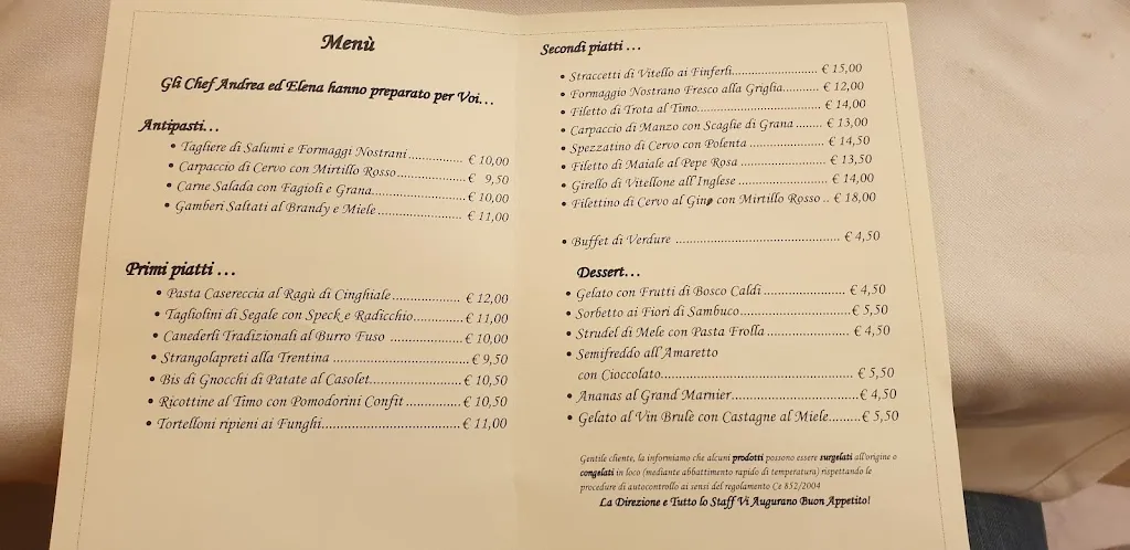 Menu_Ristorante Margherita - Rumo, Val di Non_Rumo_immagine_2