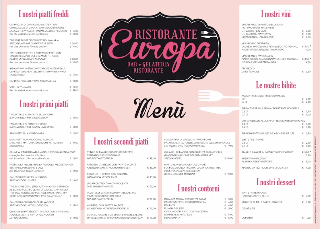 Menu_Ristorante Europa_Ruffrè_image_1