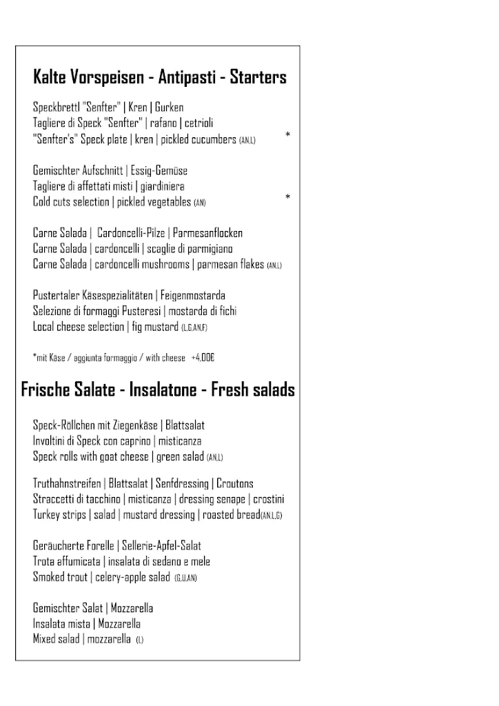 Menu_Senfter's Cafè Bistro_San Candido_image_2