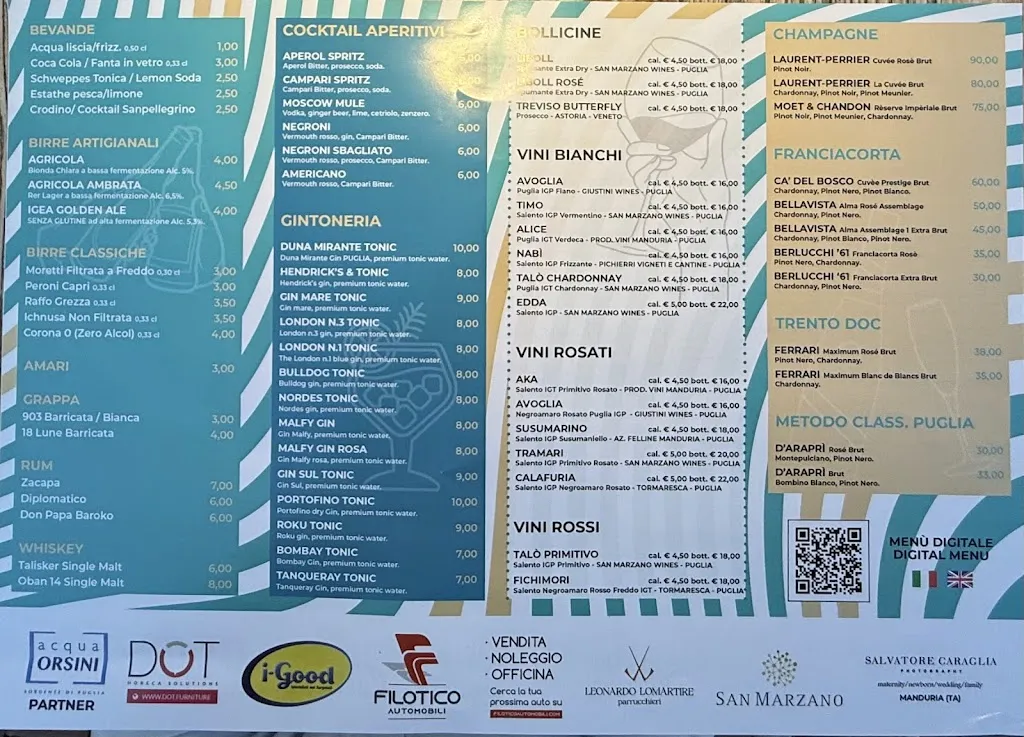 Menu_La Barchetta - Morsi di Mare_Maruggio_immagine_2