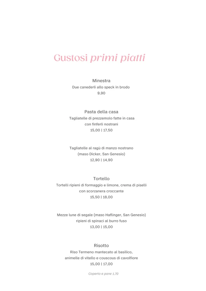 Menu_Hotel & Gasthof zum Hirschen_San Genesio_image_3