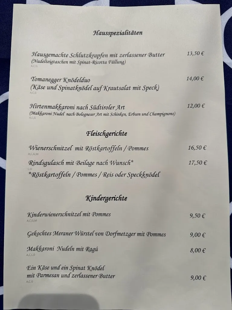 Menu_Gasthaus Tomanegger_San Genesio_image_1